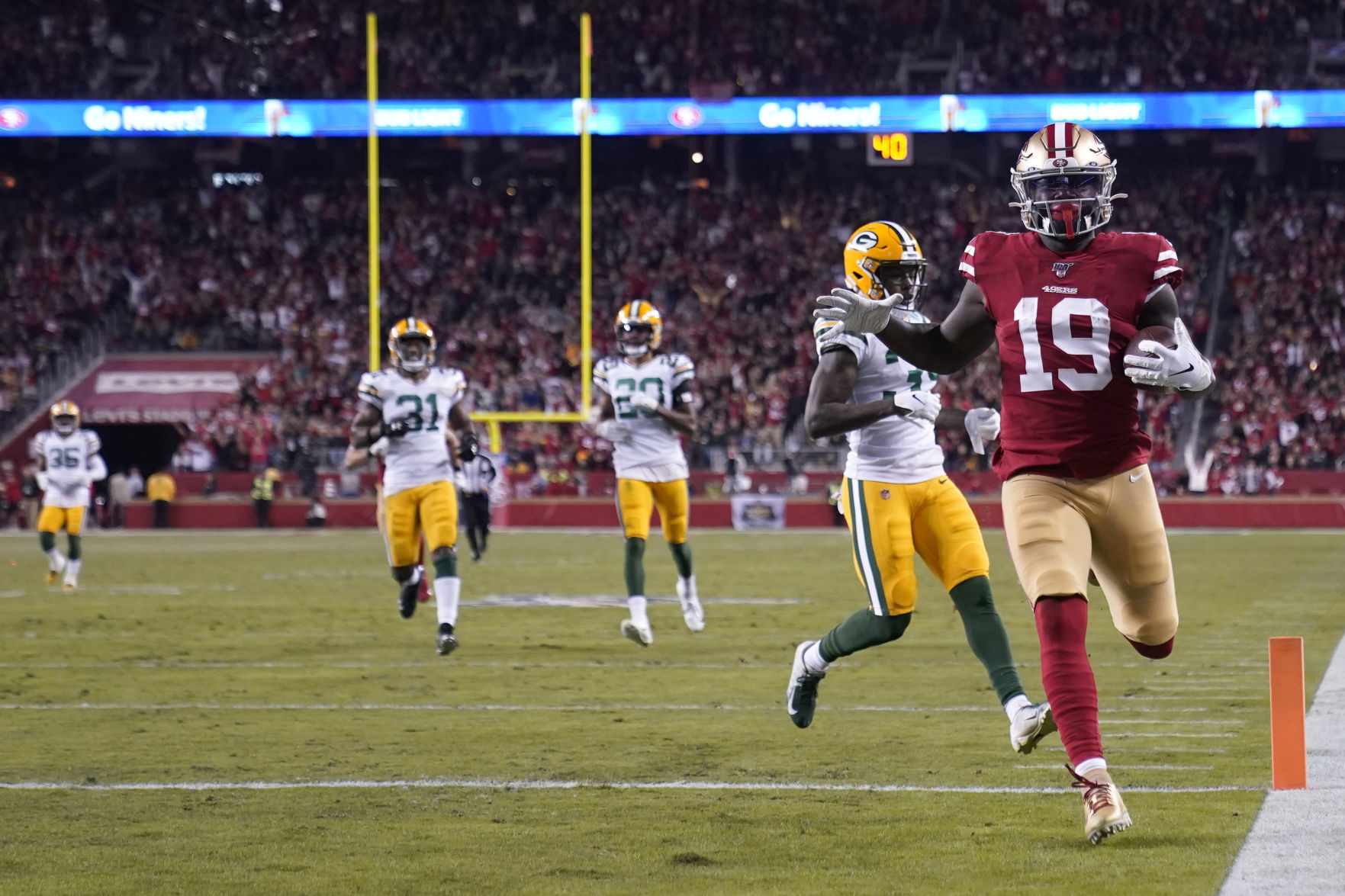 49ers 37, Packers 8